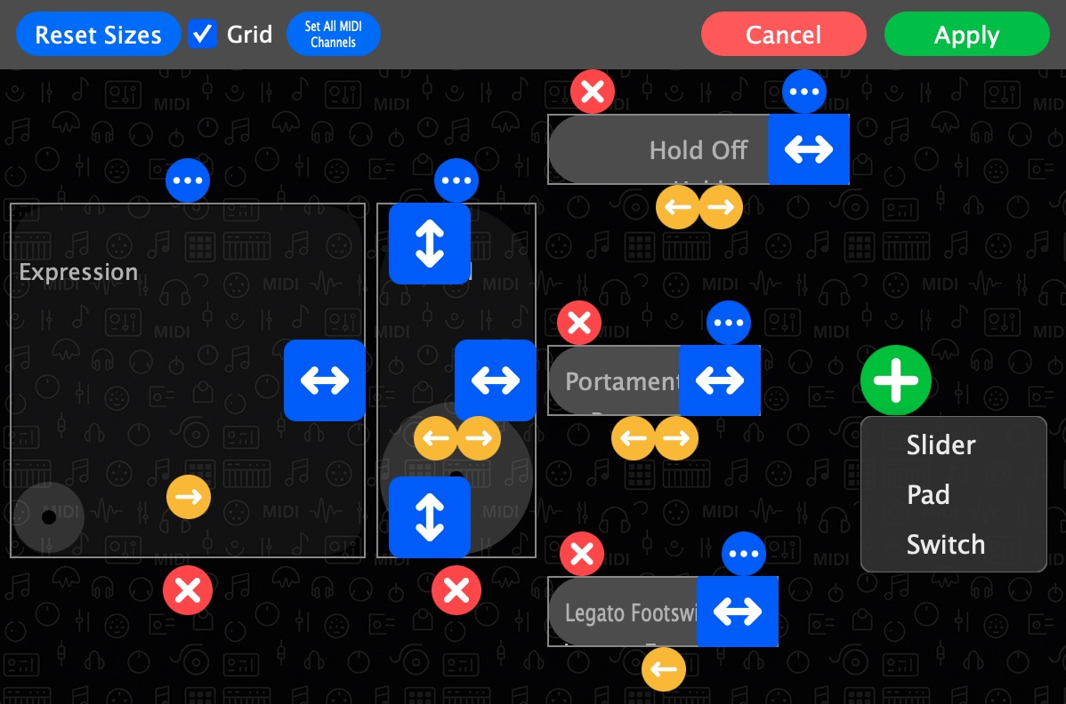 MIDI Expressionist Interface